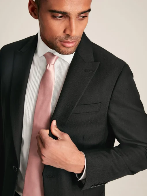 Black Slim Fit Morning Suit Jacket