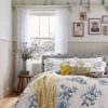 Blue Honey Floral Cover Set