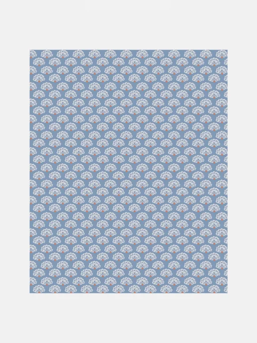 Blue Peacock Geo 10M Wallpaper