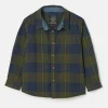 Boys' Buchanan Green Checked Shirt