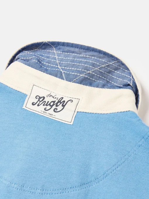 Boys' Tournament Blue Rugby Jersey Polo Shirt