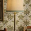 Buscot Brass Square Base Table Lamp