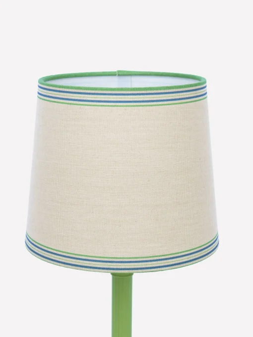 Buscot Green Square Base Table Lamp