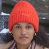 Caversham Orange Beanie Hat