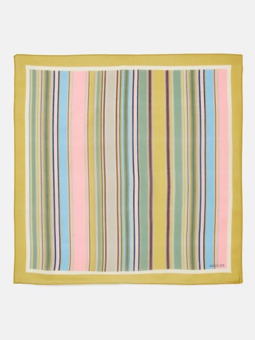Elsie Multi Printed Lightweight Square Scarf