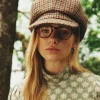 Elvaston Neutral Baker Boy Hat