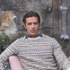 Fair Isle Cream Crew Neck Jumper Contains Merino Wool