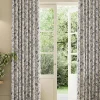 Festival Pheasants Set of 2 Blue Blackout Eyelet Curtains
