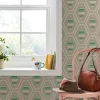 Garden Greens Hallaton Kilim 10M Wallpaper