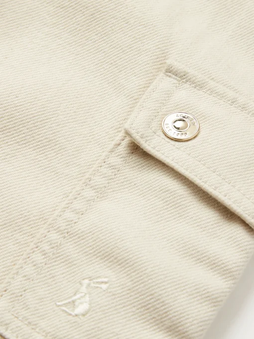 Georgia Beige Cargo Wide Leg Trousers