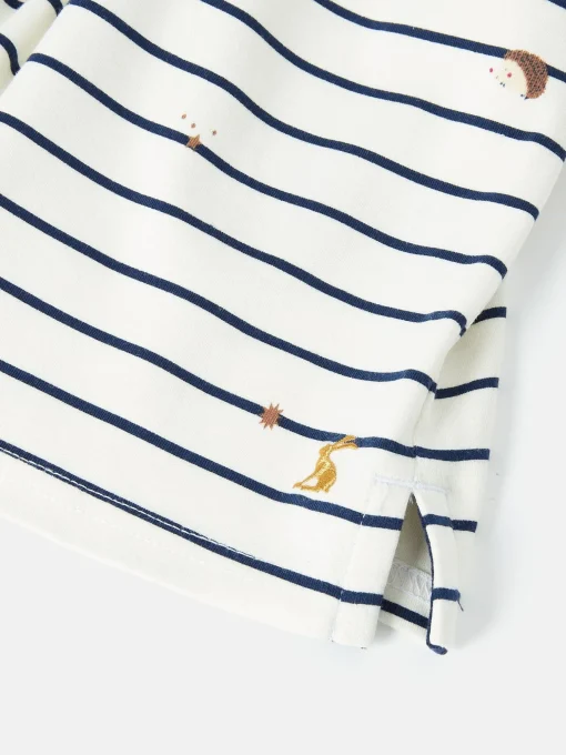 Girls' Harbour Cream Long Sleeve Top