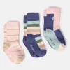 Girls' Neat Feet Multi 3 Pack Socks