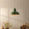 Hatfield Green & Pink Industrial-Style Pendant Light
