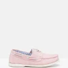 Joules X Chatham Pink Jetty Deck Shoes