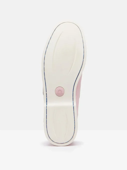 Joules X Chatham Pink Jetty Deck Shoes