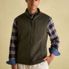 Malton Green Quilted Jersey Gilet