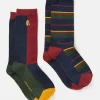 Men's Kingsbury Multi 2 Pack Socks (size 7-12)