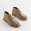 Sand Suede Apron Chukka Boots