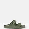 Sunseeker Khaki Green EVA Sliders